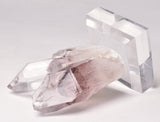 SUNSET PHANTOM QUARTZ POINTS, INDIA P994