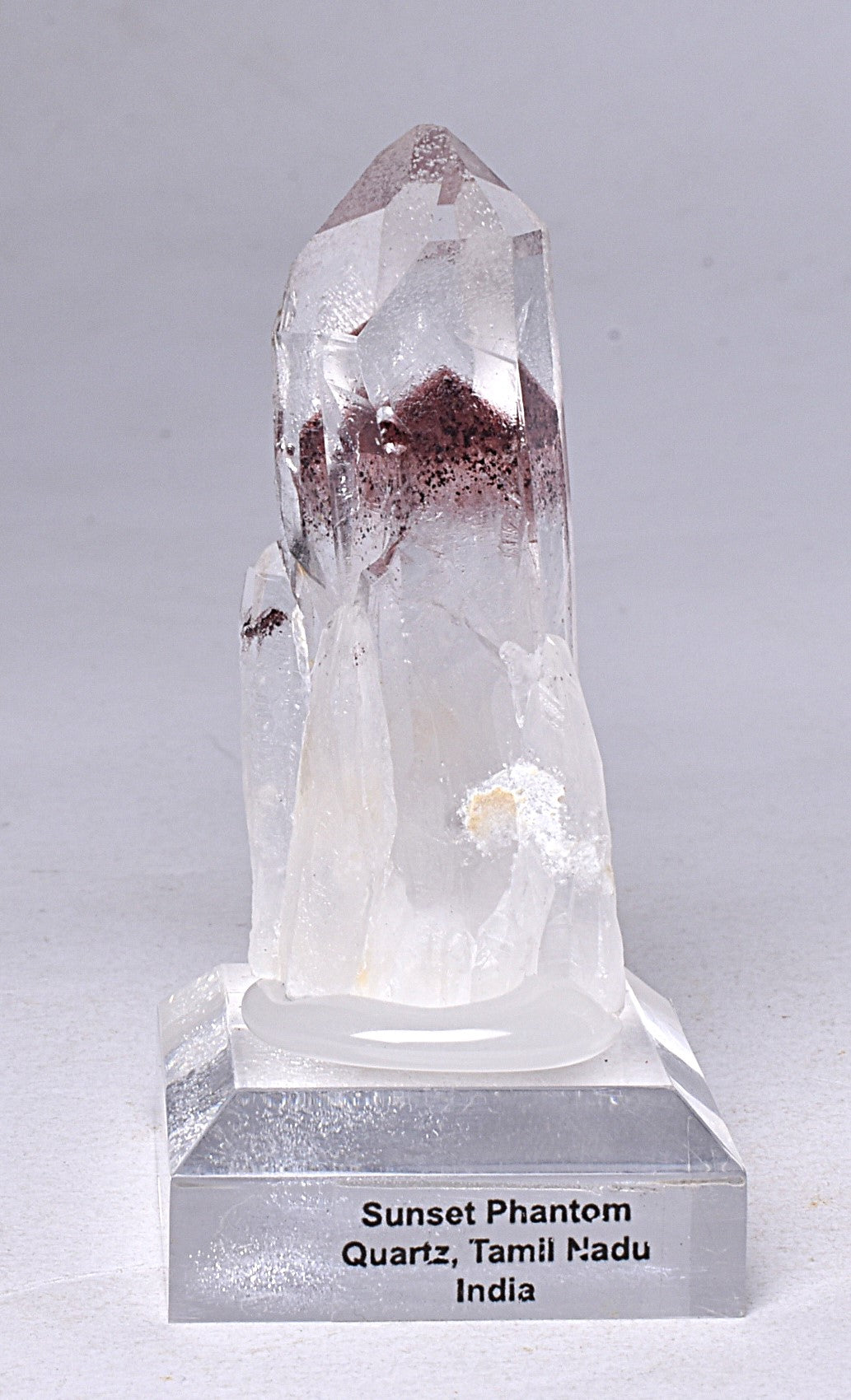 SUNSET PHANTOM QUARTZ POINT, INDIA P997