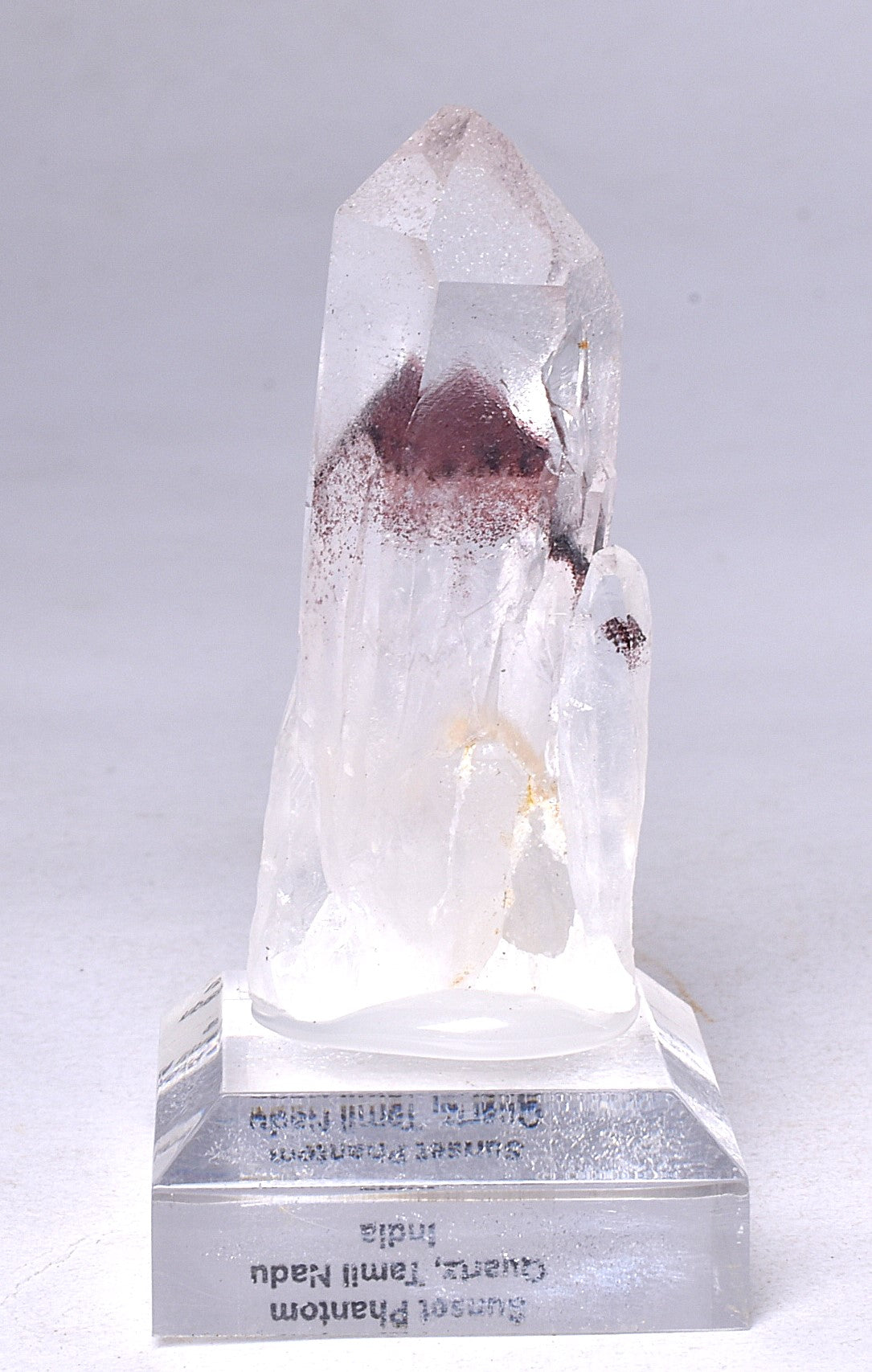 SUNSET PHANTOM QUARTZ POINT, INDIA P997