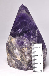 AMETHYST POINT, ROUGH BASE P998