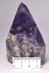 AMETHYST POINT, ROUGH BASE P998