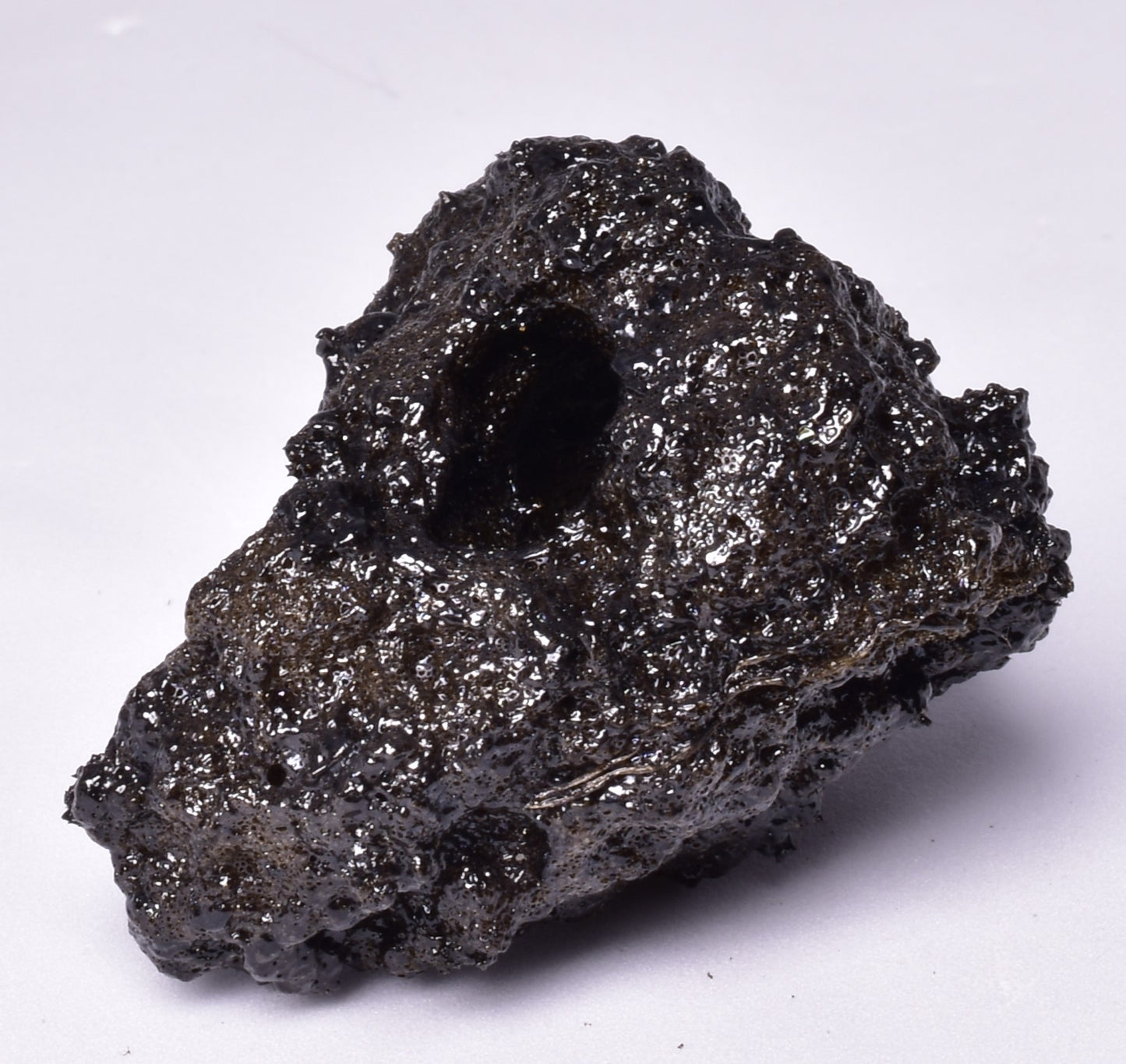 RETICULITE, VOLCANIC TEPHRA, KILAUEA VOLCANO 2018, HAWAII V07