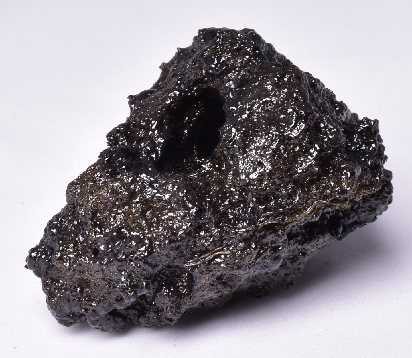 RETICULITE, VOLCANIC TEPHRA, KILAUEA VOLCANO 2018, HAWAII V07