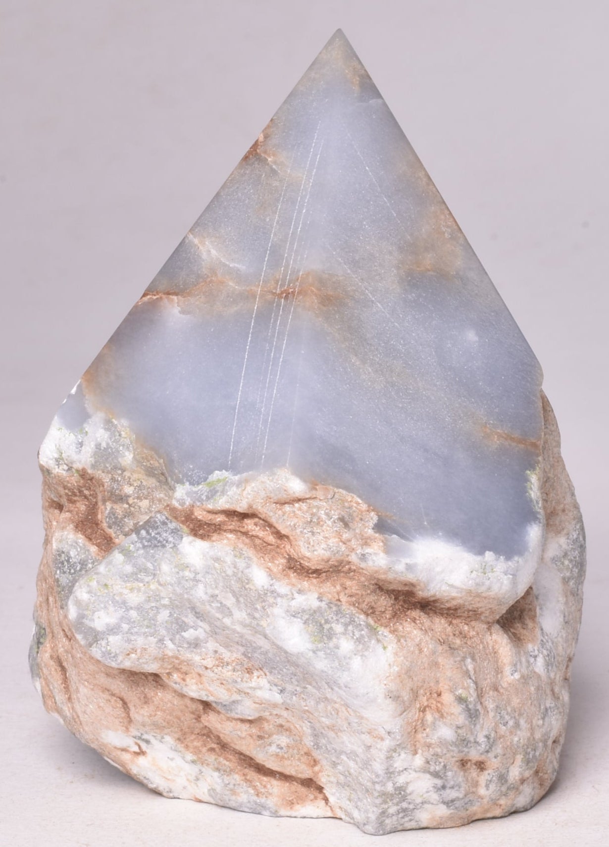 ANGELITE POINT, ROUGH BASE P668