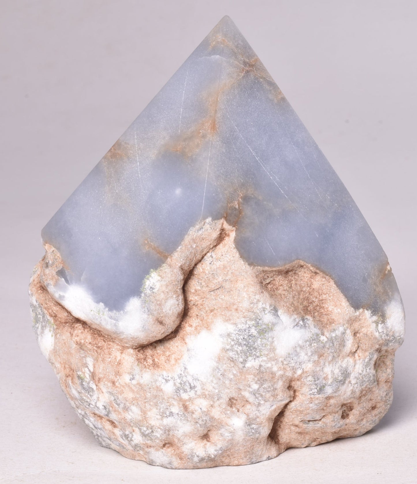 ANGELITE POINT, ROUGH BASE P668