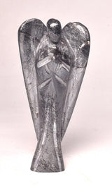 HEMATITE ANGEL CARVING 7.5 CM P673