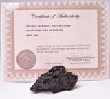 RETICULITE, VOLCANIC TEPHRA, KILAUEA VOLCANO 2018, HAWAII V11