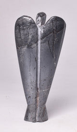 HEMATITE ANGEL CARVING 7.5 CM P673