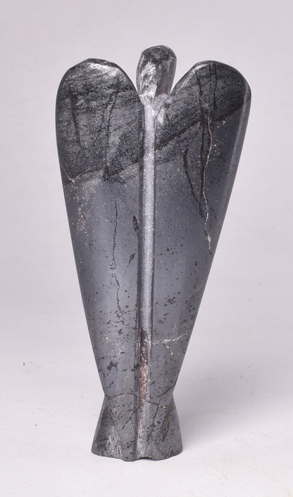 HEMATITE ANGEL CARVING 7.5 CM P673