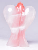 DYED ONYX ANGEL CARVING P1075