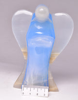 DYED ONYX ANGEL CARVING P464