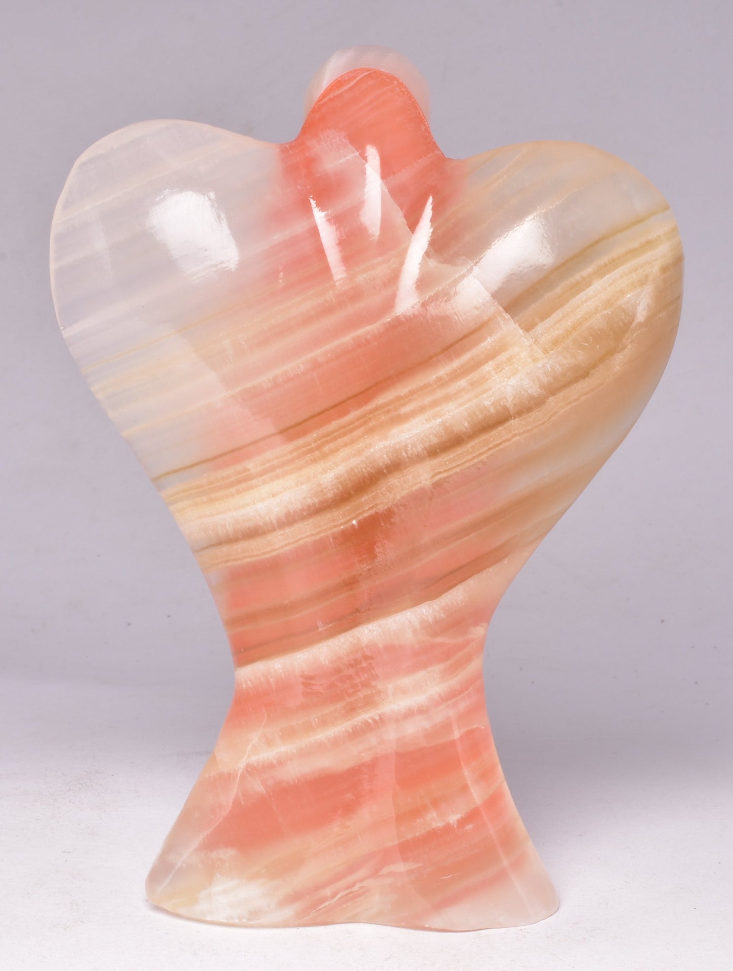 DYED ONYX ANGEL CARVING P1078