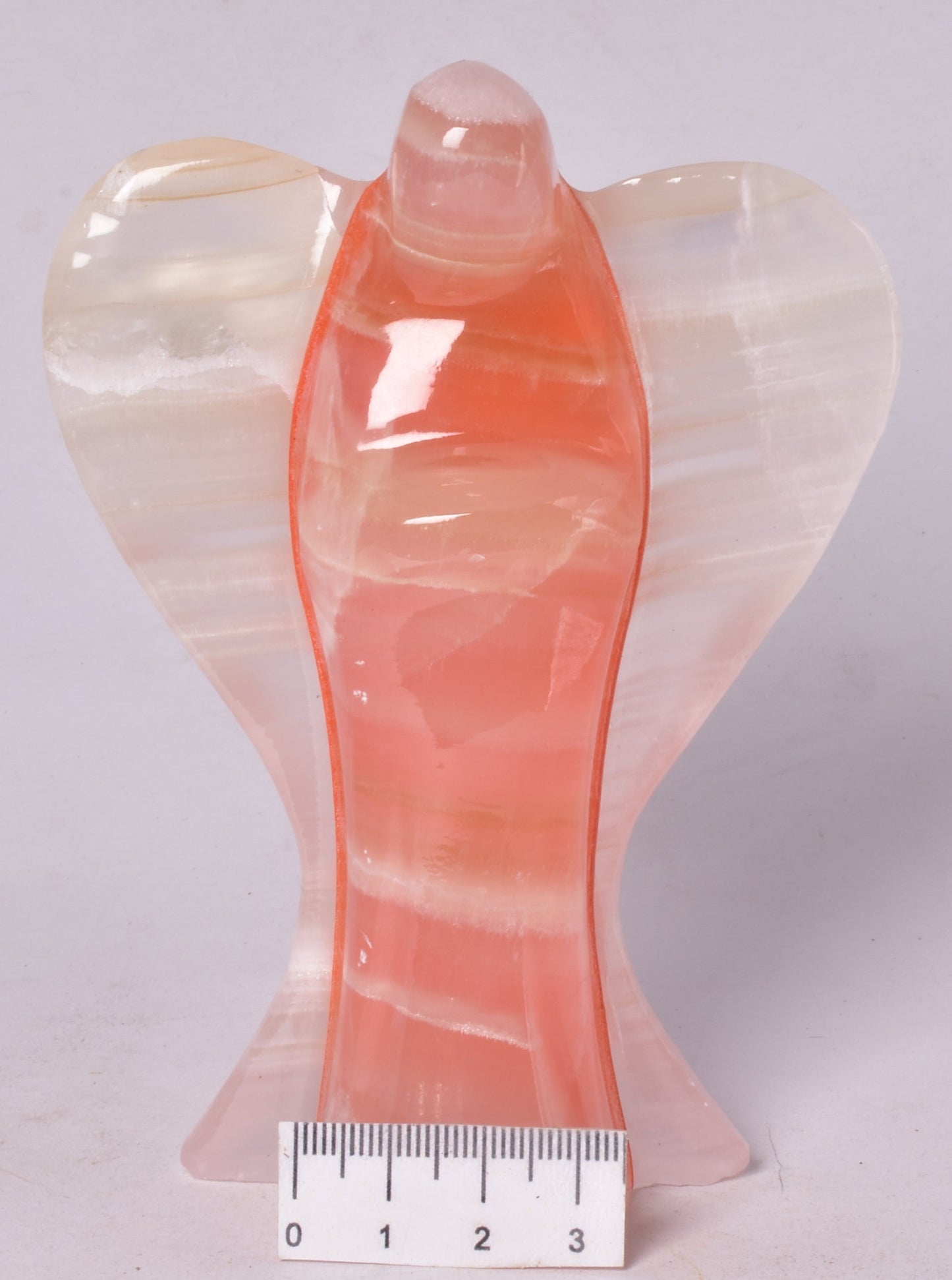 DYED ONYX ANGEL CARVING P289