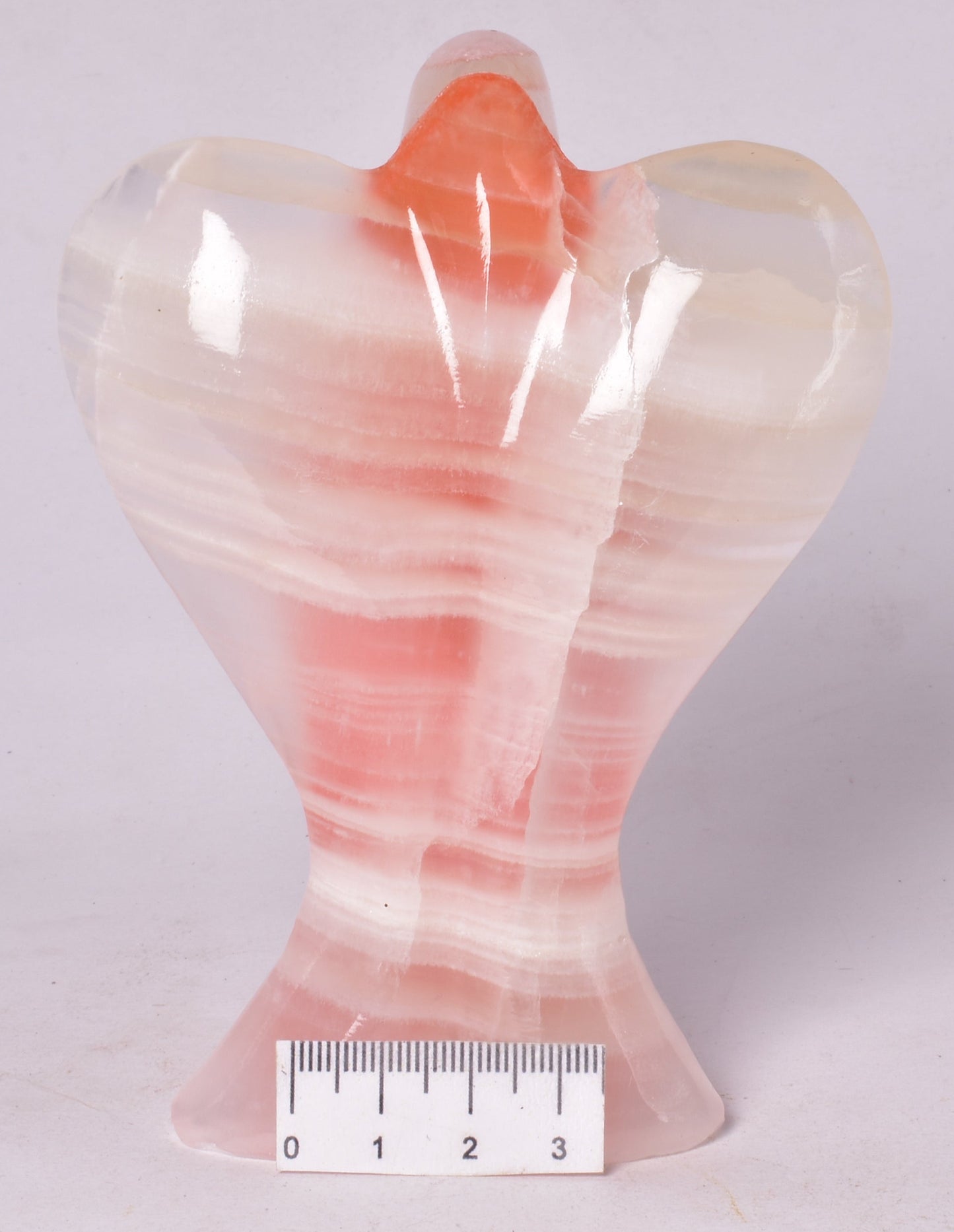 DYED ONYX ANGEL CARVING P289