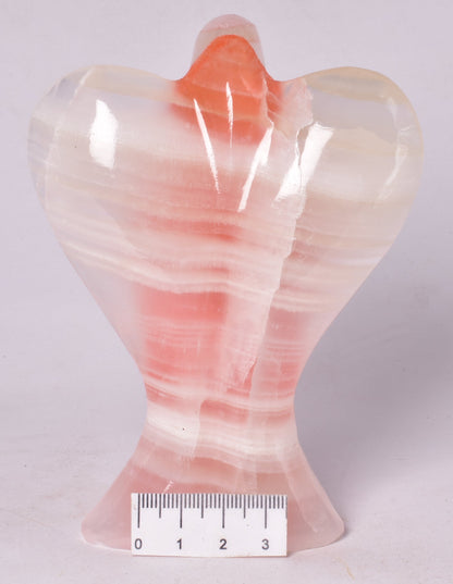 DYED ONYX ANGEL CARVING P289
