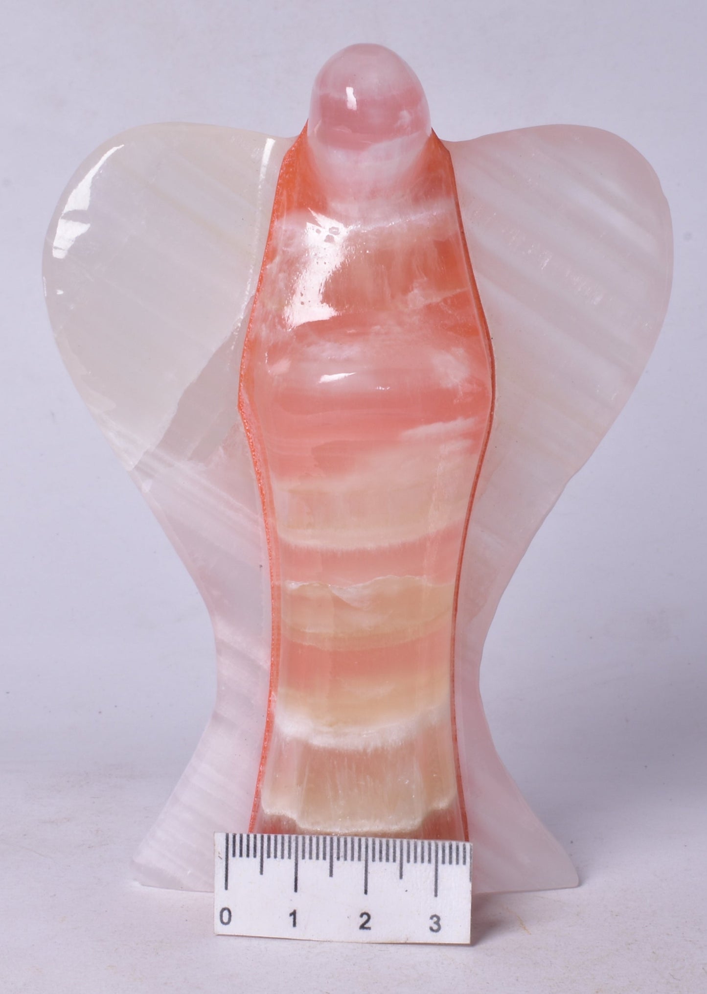 DYED ONYX ANGEL CARVING P290