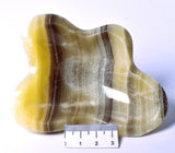ARAGONITE DISH CARVING 9CM P148