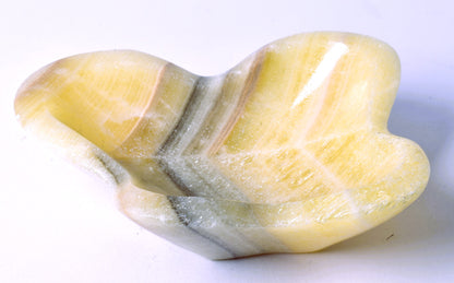 ARAGONITE DISH CARVING 9CM P150