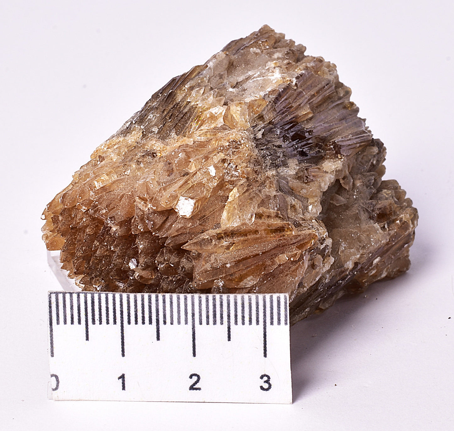SUNBURNT CALCITE CRYSTAL IN NATURAL FORM M46
