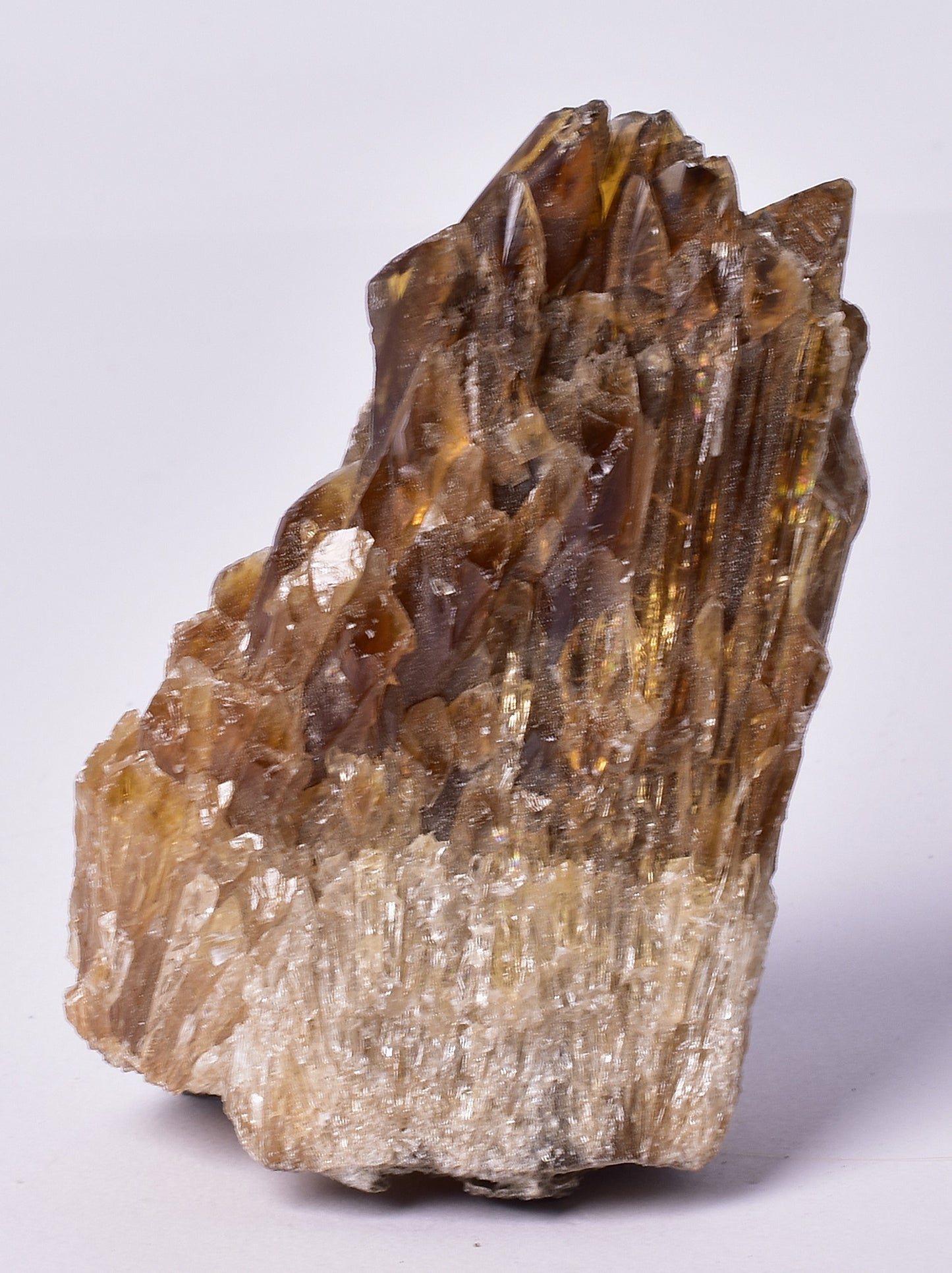 SUNBURNT CALCITE CRYSTAL IN NATURAL FORM M47