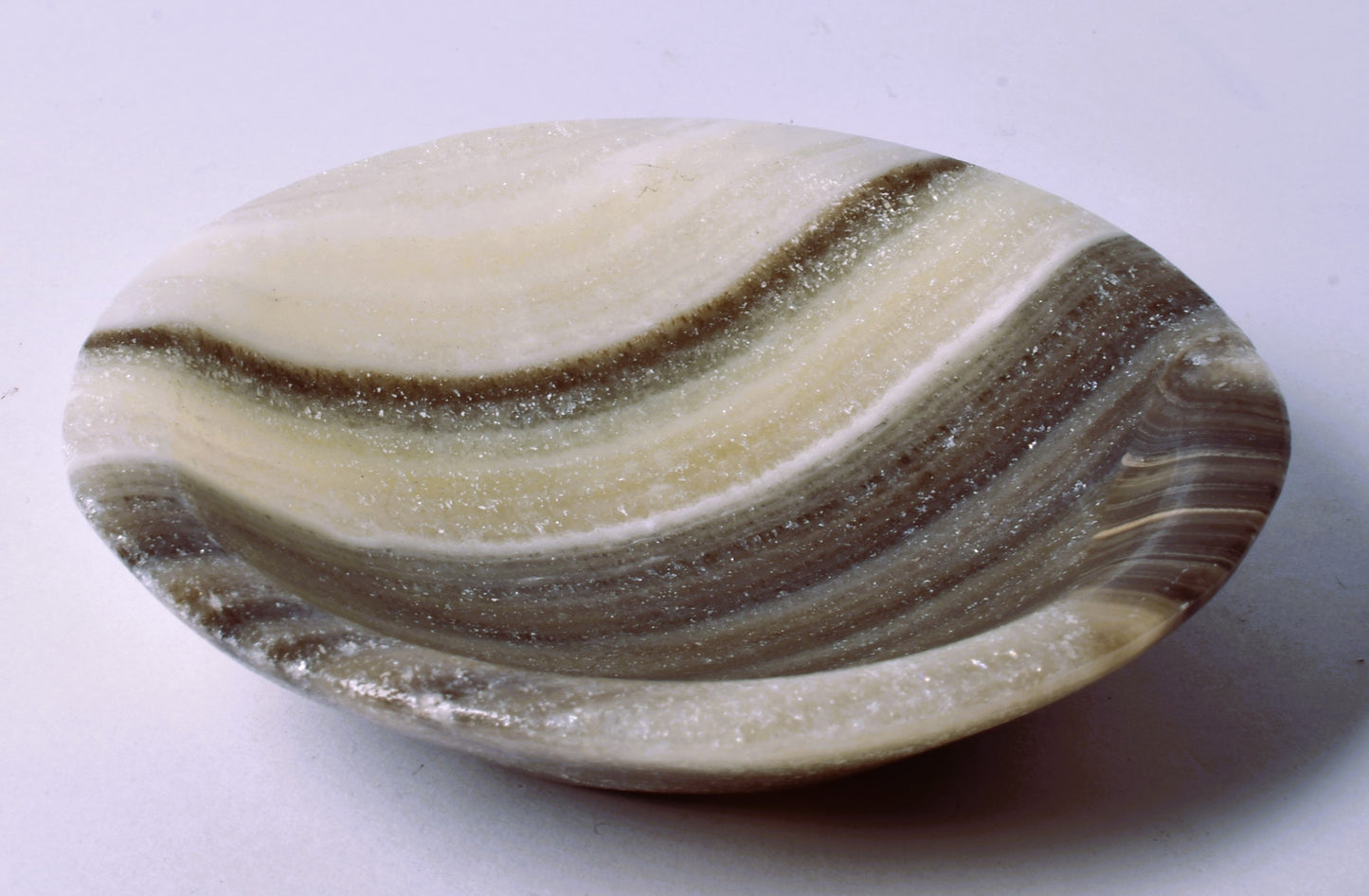ARAGONITE DISH CARVING P2016