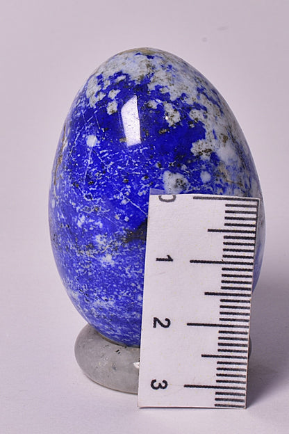 LAPIS LAZULI POLISHED CRYSTAL EGG CARVING P2066