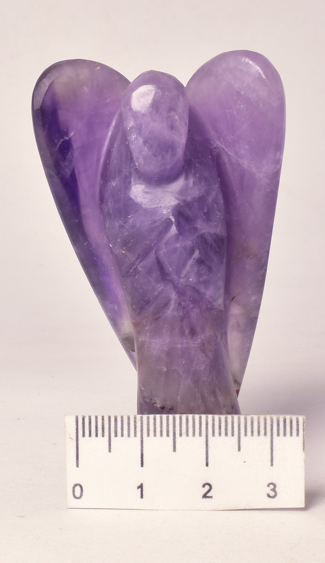 AMETHYST ANGEL CARVING P559