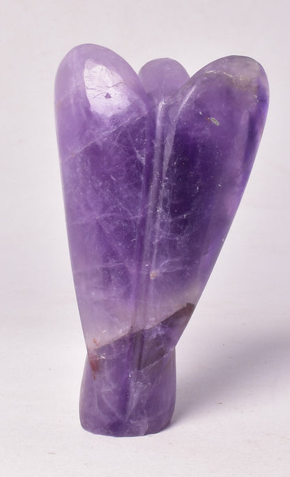 AMETHYST ANGEL CARVING P559