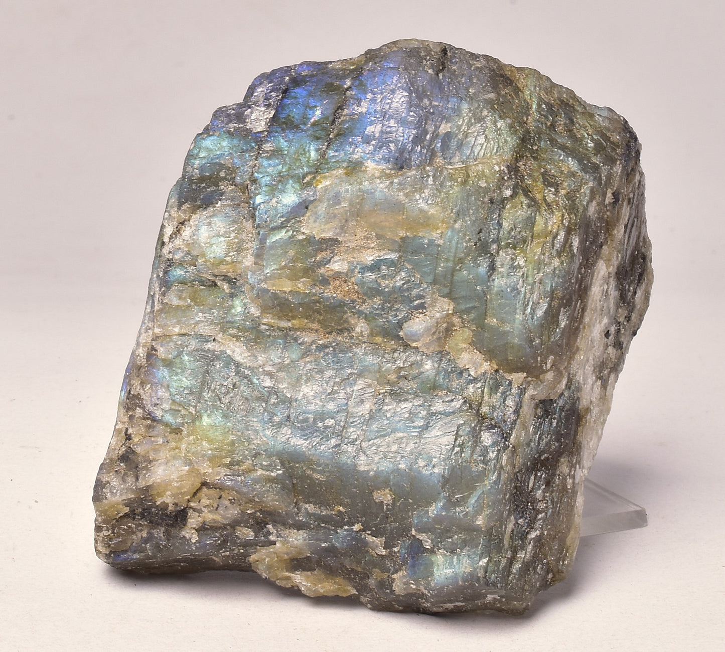LABRADORITE CRYSTAL ROUIGH ROCK, Madagascar P568
