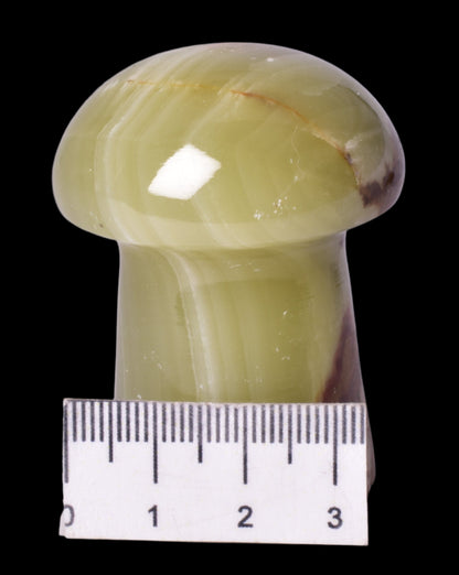 GREEN ONYX TRAVERTINE MUSHROOM P2028