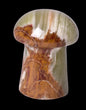 GREEN ONYX TRAVERTINE MUSHROOM P2028