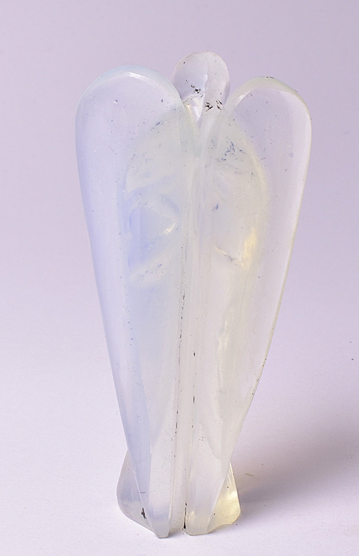 OPALITE CRYSTAL ANGEL CARVING P255