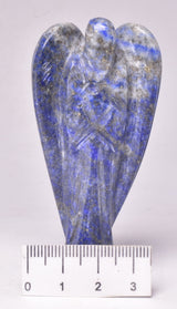 SODALITE CRYSTAL ANGEL CARVING P32