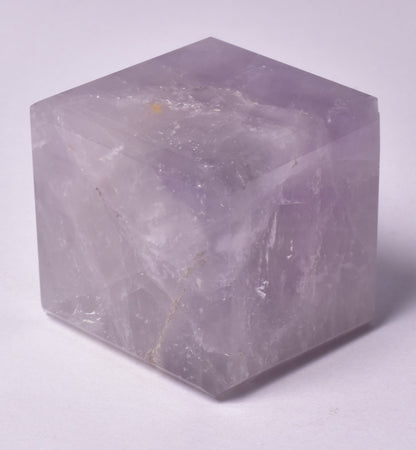 AMETHYST POLISHED CRYSTAL CUBE P2073