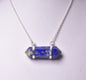 LAPIS LAZULI DOUBLE TERMINATED POINT PENDANT J160