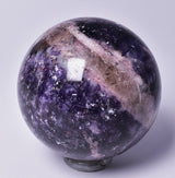 LEPIDOLITE CRYSTAL SPHERE P2078