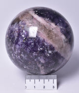 LEPIDOLITE CRYSTAL SPHERE P2078