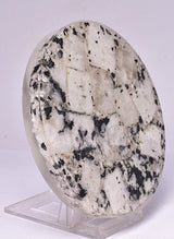 MOONSTONE COASTER IN RESIN P817