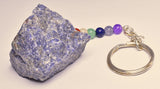 CHAKRA AND SODALITE KEY RING P821