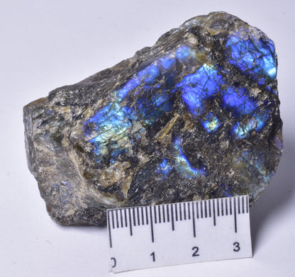 LABRADORITE CRYSTAL ROUGH ROCK, Madagascar P2081