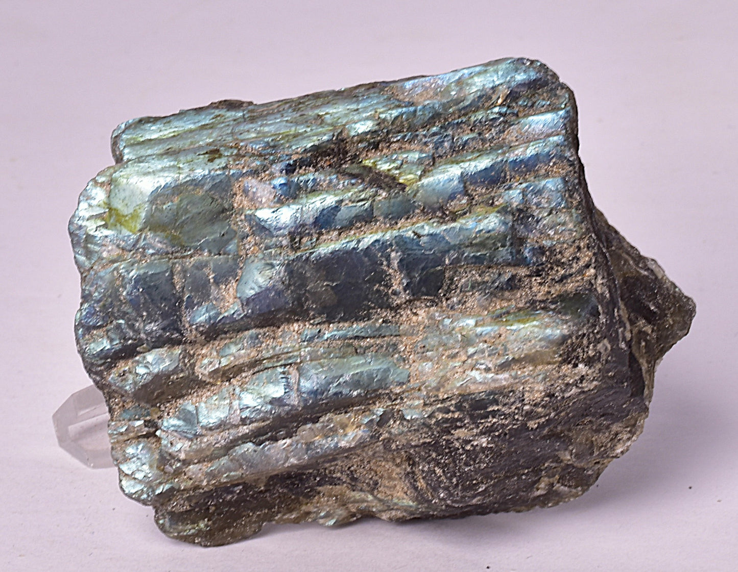 LABRADORITE CRYSTAL ROUGH ROCK, Madagascar P508