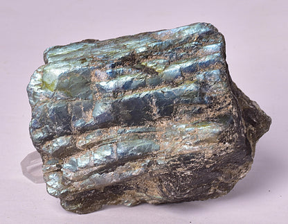 LABRADORITE CRYSTAL ROUGH ROCK, Madagascar P508