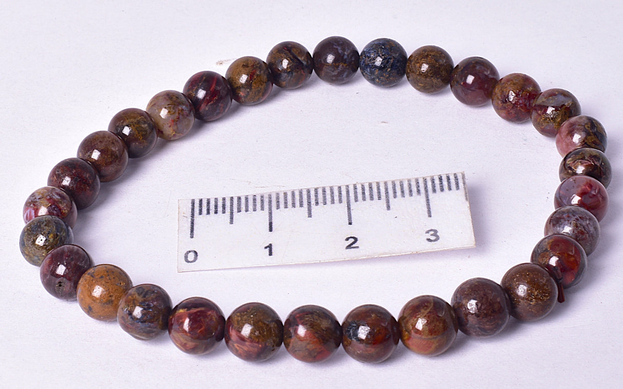 PIETERSITE BEADED BRACELET J19