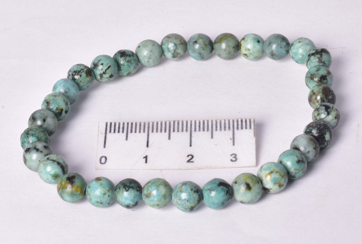 TURQUOISE BEADED BRACELET J40