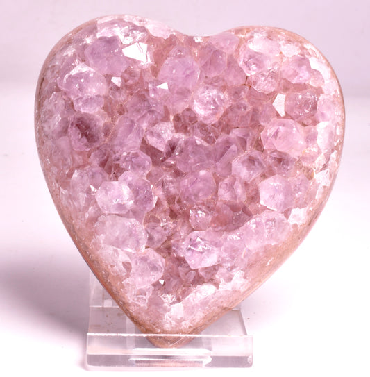 AMETHYST HEART CLUSTER P712
