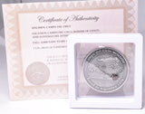 CAMPO DEL CIELO METEORITE SET in COLLECTORS COIN NUMBER 0034 MT229