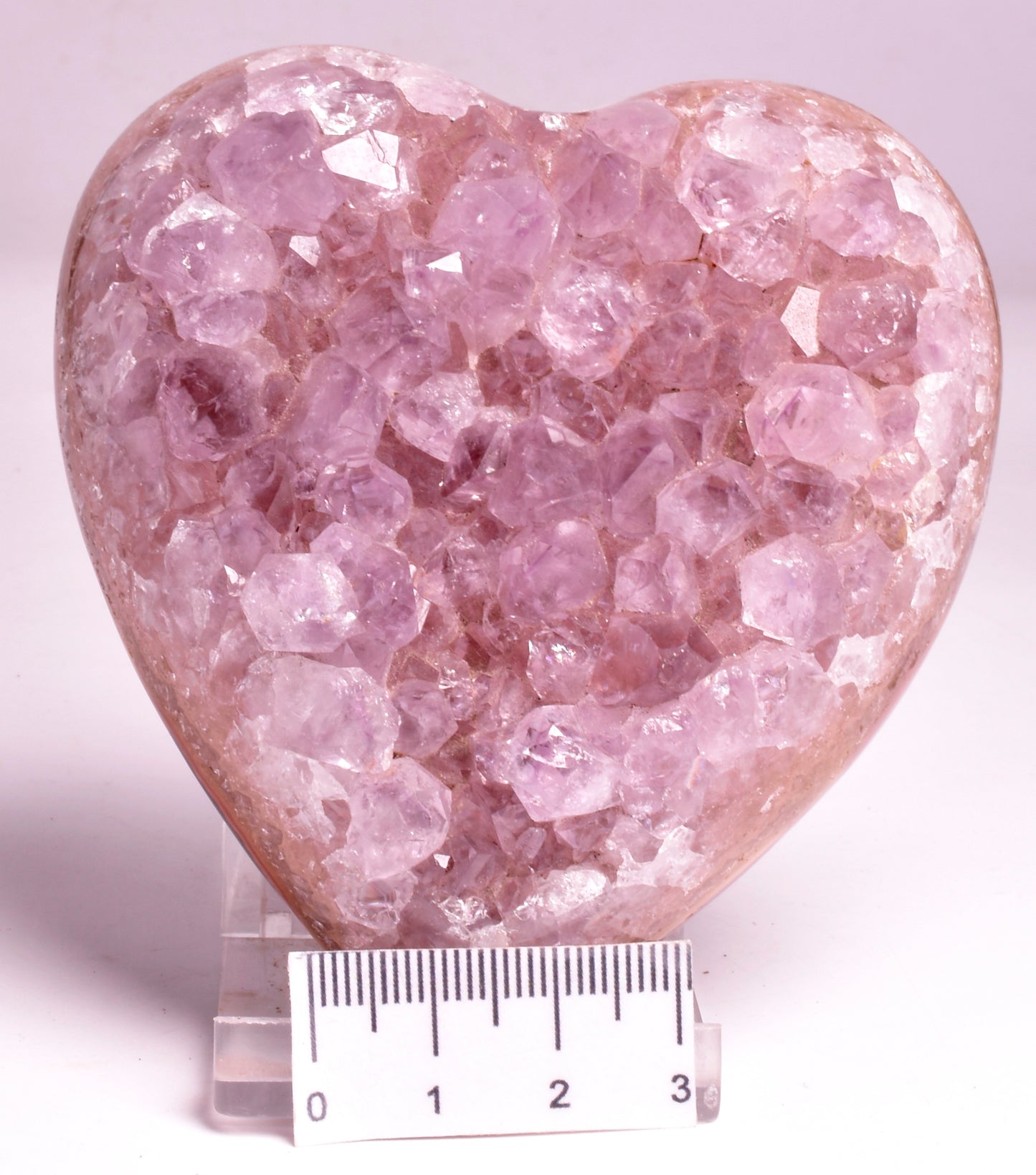 AMETHYST HEART CLUSTER P712