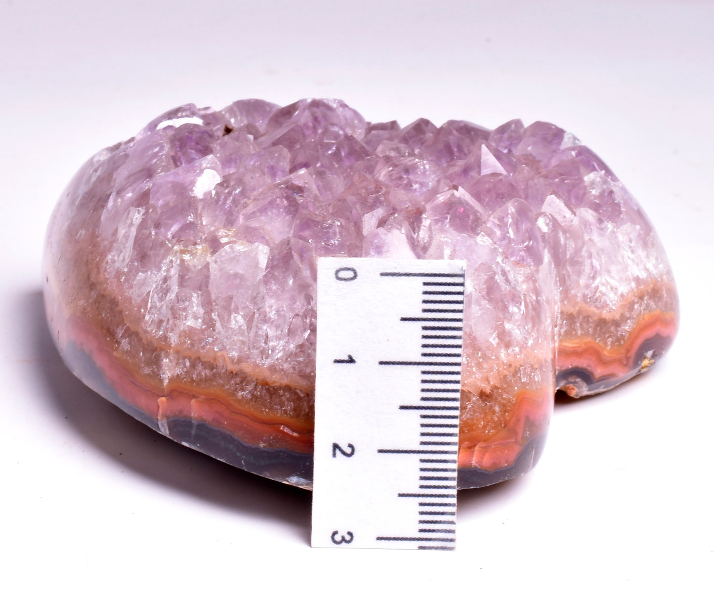 AMETHYST HEART CLUSTER P712