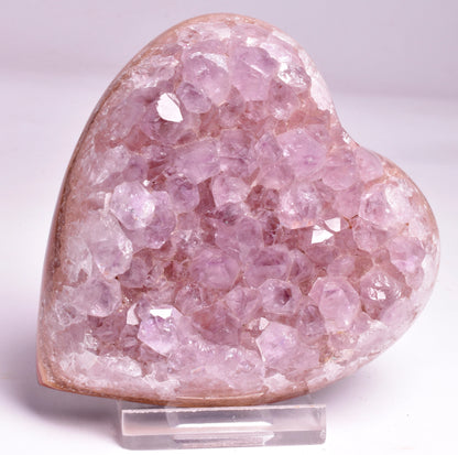 AMETHYST HEART CLUSTER P712