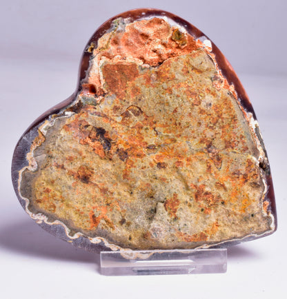 AMETHYST HEART CLUSTER P712